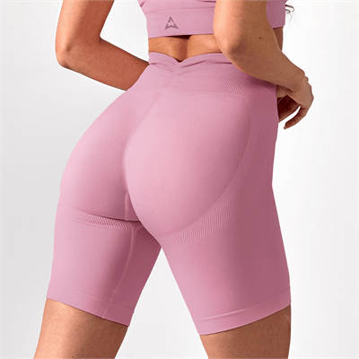 Allwear Szorty Push Up V Back Powder Pink