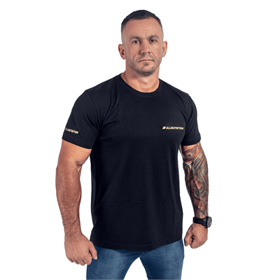 ALLNUTRITION T-Shirt Slim FIT čierny