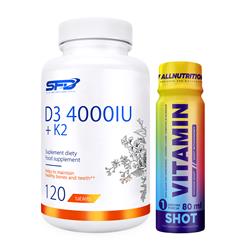 Vitamín D3 4000 + K2 + DARČEK