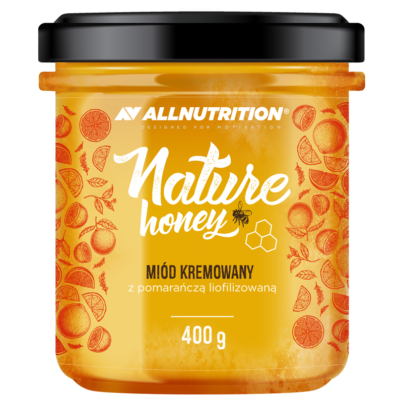 ALLNUTRITION NATURE HONEY s pomarančom