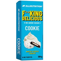 6 x Fitking Cookie White Chocolate Cream 128g