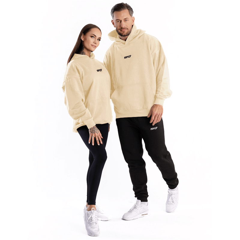 SFD WEAR UNISEX mikina Hoodie Core Oversize Beige