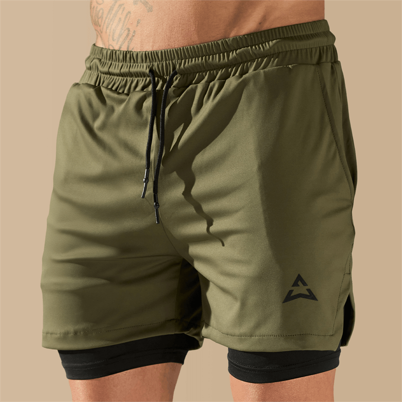 Allwear KRAŤASY 2v1 OLIVE