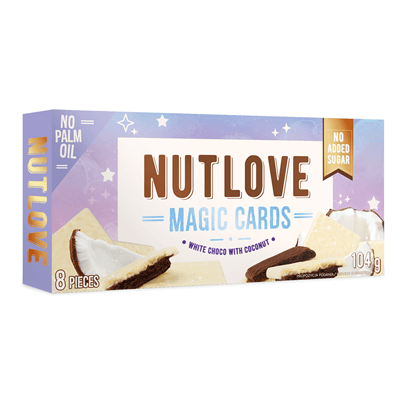 ALLNUTRITION NUTLOVE MAGIC CARDS White Choco With Coconut