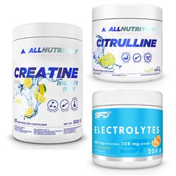 Creatine Muscle Max 500g + Citrulline 200g + Electrolytes 200g