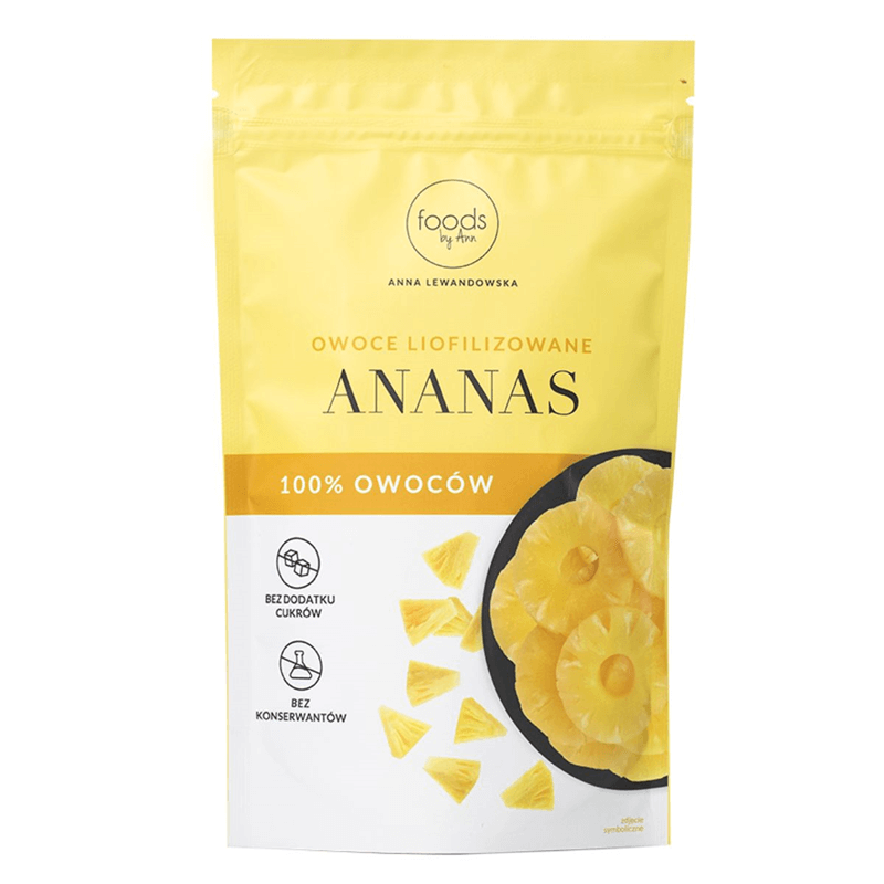 Foods By Ann Mrazom sušené ovocie - Ananás