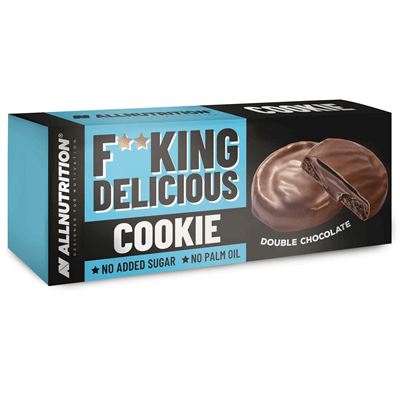 ALLNUTRITION 14 x Fitking Cookie Double Chocolate 128g