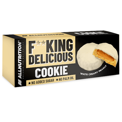 ALLNUTRITION 14 x Fitking Cookie White Creamy Peanut 128g
