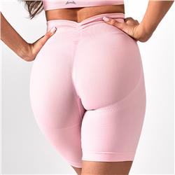 Push Up šortky V Back Soft Pink