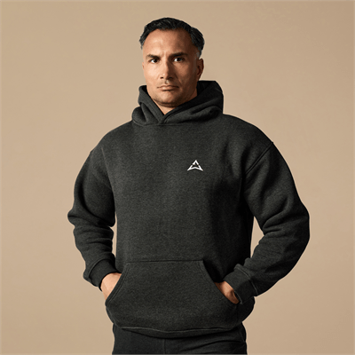Allwear PÁNSKA MIKINA GRAPHITE MELANGE