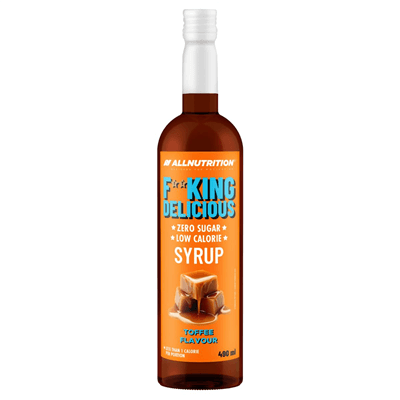 ALLNUTRITION Fitking Delicious Syrup Zero Toffee