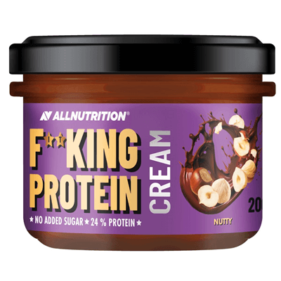 ALLNUTRITION 6 x Fitking Protein Cream Nutty 200g