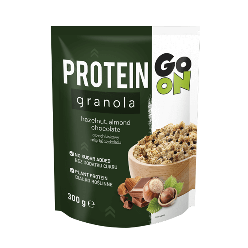 Sante GO ON PROTEÍNOVÁ GRANOLA S ČOKOLÁDOU A ORECHMI