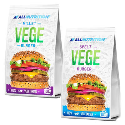 ALLNUTRITION VEGE BURGER SPELT/MILLET