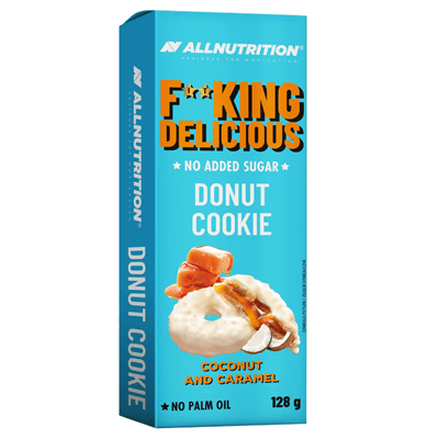 ALLNUTRITION 14 x Fitking Delicious Donut Cookie 128g