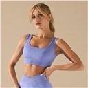 Bezszwowy Top Sportowy LAVENDER BLUE (1 szt.)