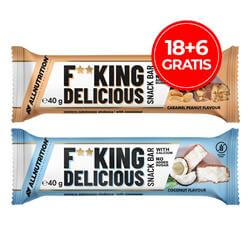 FITKING SNACK BAR 40G 18+6 gratis