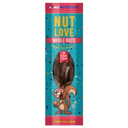 NUTLOVE WHOLE NUTS ALMOND IN DARK CHOCOLATE