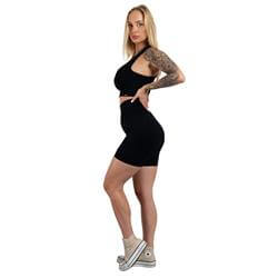 Seamless Shorts Push UP Black