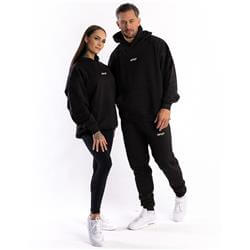 UNISEX Mikina Hoodie Core Oversize Black