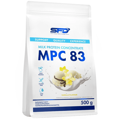 SFD NUTRITION 4x Białko Mleczne MPC 83 500g
