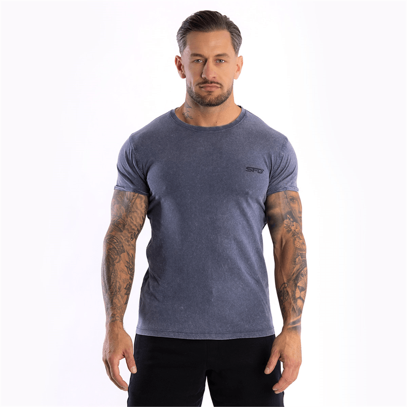 SFD WEAR PÁNSKY T-SHIRT Rubbed Blue