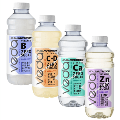 ALLNUTRITION 8 x Veda Vitamin Water 500 ml
