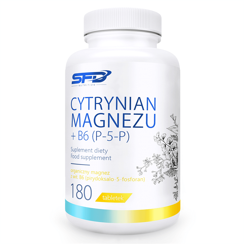 SFD NUTRITION CITRÁT HOREČNATÝ + B6(P-5-P)