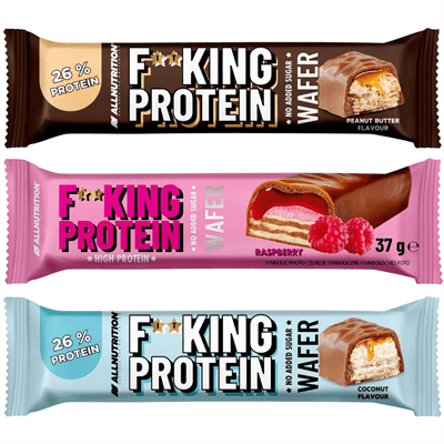 ALLNUTRITION 10 x FITKING Protein Wafer 37 - 39g