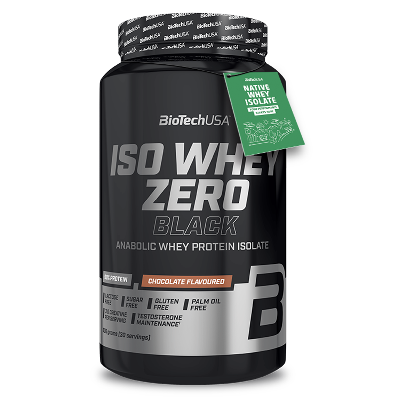 BioTechUSA Iso Whey Zero Black - 908g