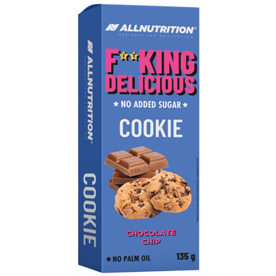 ALLNUTRITION 6 x Fitking Cookie Chocolate Chip 135g
