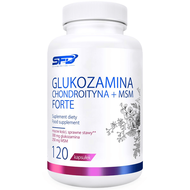 SFD NUTRITION Glukozamín Chondroitín + MSM Forte