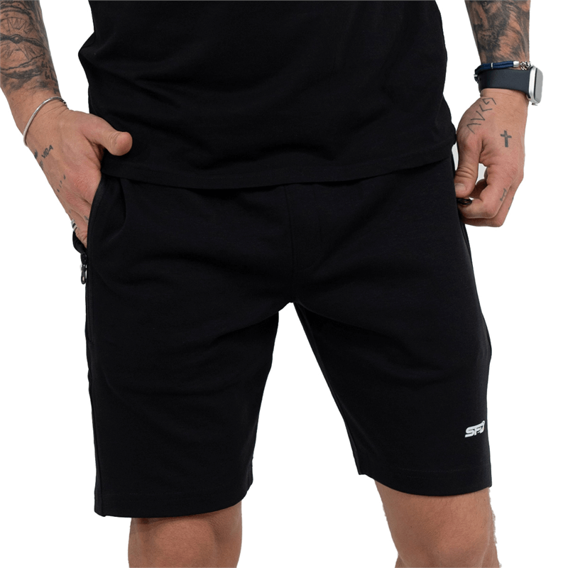 SFD WEAR Pánske kraťasy Zip Pockets Black