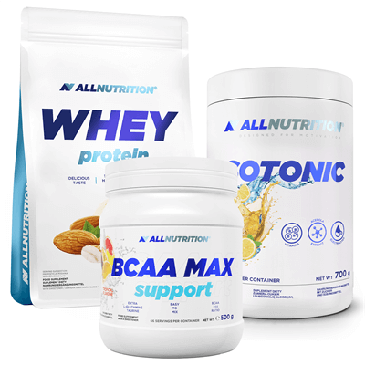 ALLNUTRITION ALL BCAA 500g+Isotonic 700g+Whey Protein 2270g