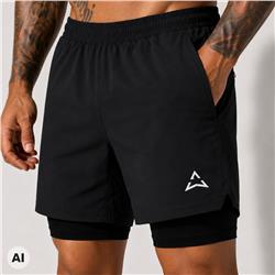 Šortky Runner 2v1 BLACK