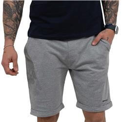 Man's Shorts Zip Pockets Grey